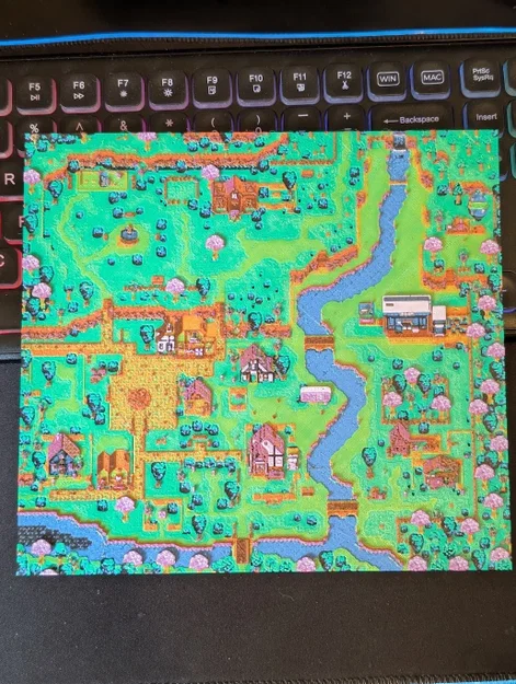 Mô hình Hueforge Thị trấn Stardew Valley - Image 1