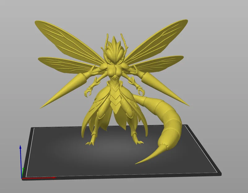 Mô hình Pokemon Fusion: Gardevoir kết hợp Beedrill ấn tượng - Image 2