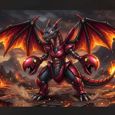 Mô hình FanArt Kuwagadon - Pokemon Fusion