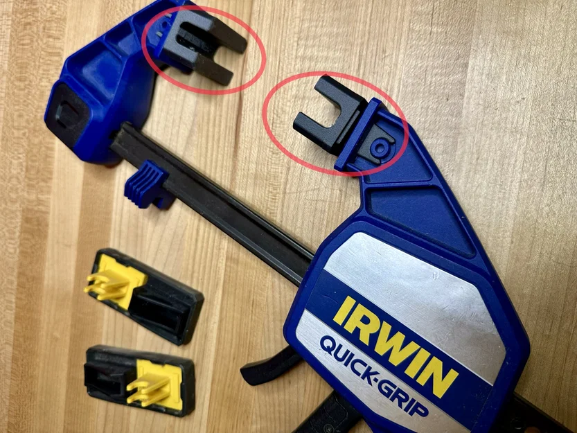 Ngàm thay thế cho kẹp Irwin Quick-Grip Bar Clamp - Image 3