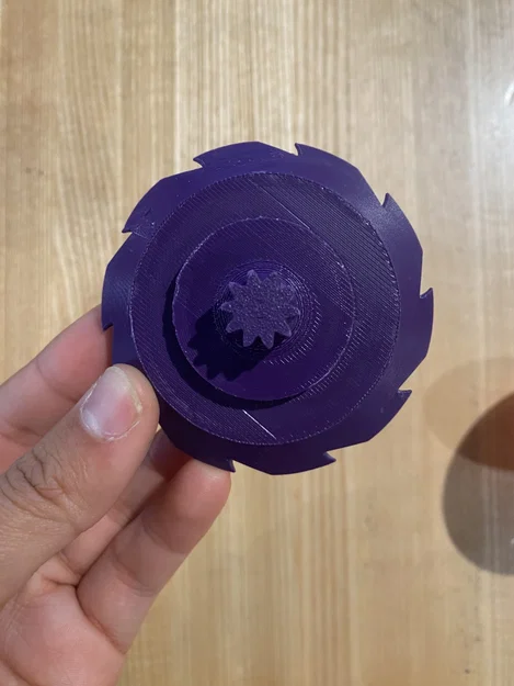 Mô hình BeyBlade 3D cơ bản - Con quay chiến đấu tự in - Image 1