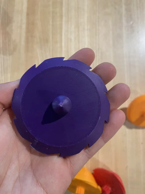 Mô hình BeyBlade 3D cơ bản - Con quay chiến đấu tự in - Image 2