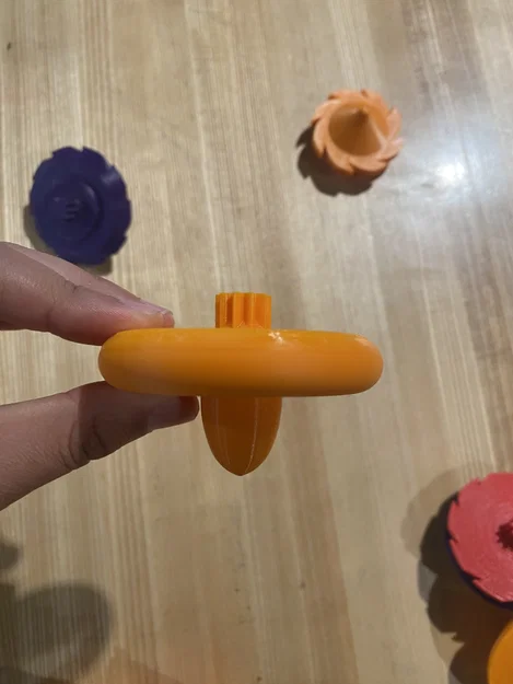 Mô hình BeyBlade 3D cơ bản - Con quay chiến đấu tự in - Image 4