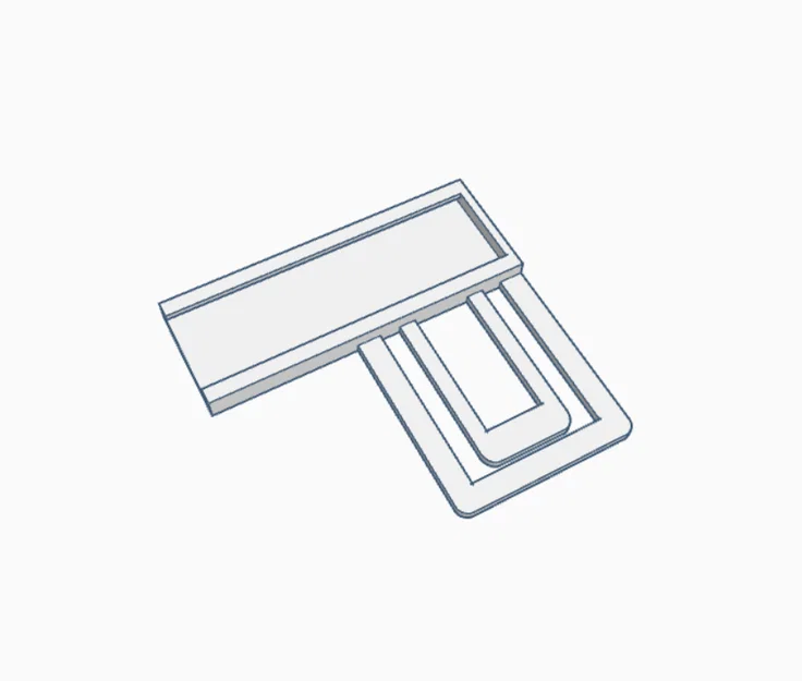 Kẹp giấy 3D tích hợp bảng tên thông minh cho văn phòng - Image 2