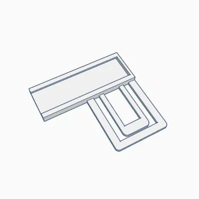 Kẹp giấy 3D tích hợp bảng tên thông minh cho văn phòng