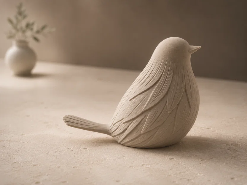 Chú Chim Japandi - Vật Phẩm Decor Tối Giản - Image 3