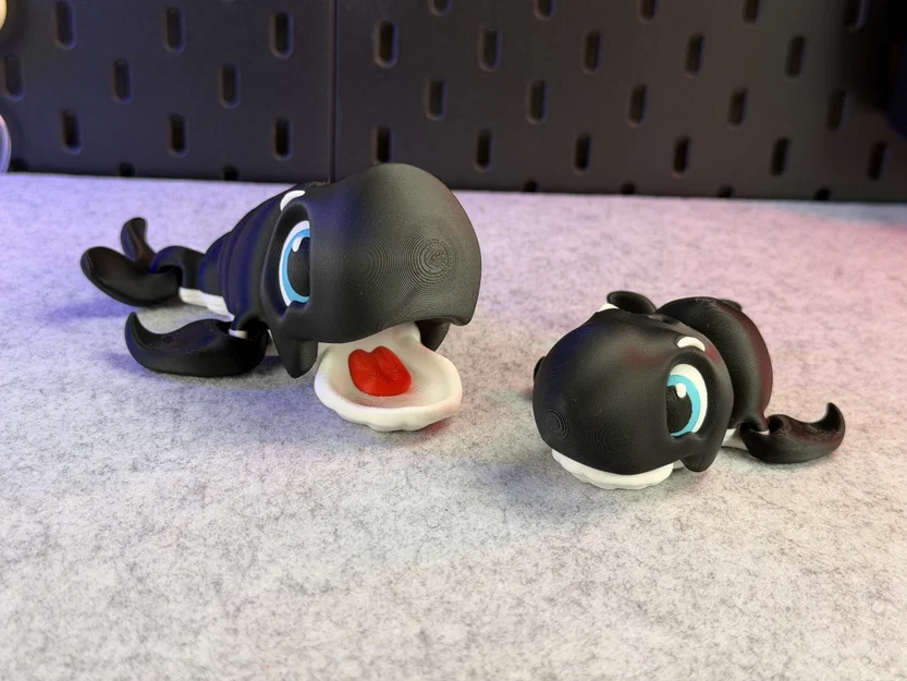 Mô hình Cá voi dễ thương có khớp nối (Articulated Cute Whale) - Image 4