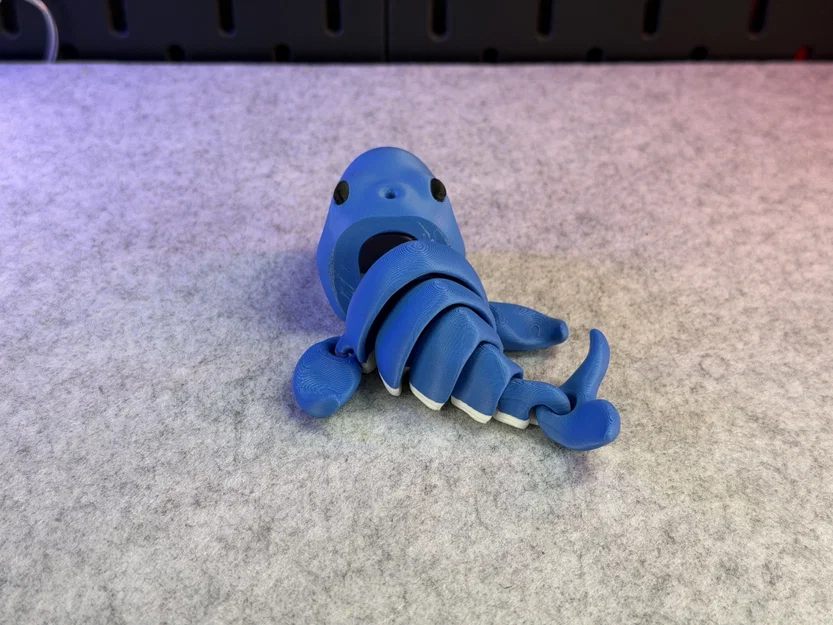 Mô hình Cá voi dễ thương có khớp nối (Articulated Cute Whale) - Image 9