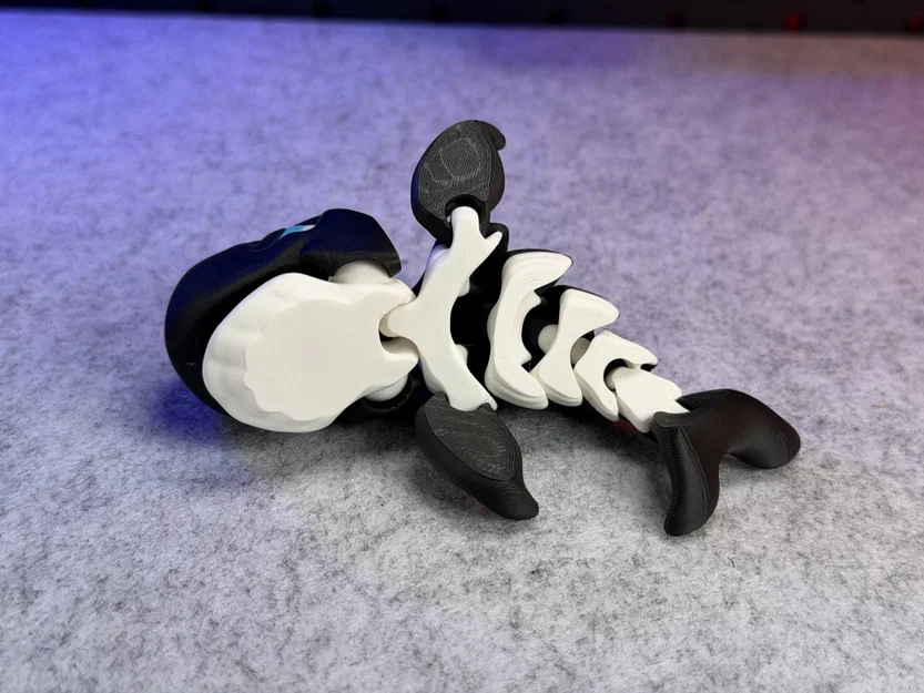 Mô hình Cá voi dễ thương có khớp nối (Articulated Cute Whale) - Image 12