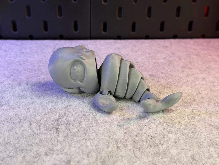 Mô hình Cá voi dễ thương có khớp nối (Articulated Cute Whale) - Image 14