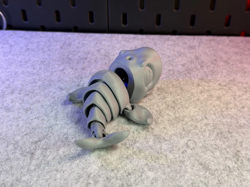 Mô hình Cá voi dễ thương có khớp nối (Articulated Cute Whale) - Image 15
