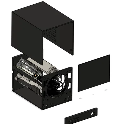 SFF Mini ITX Steam Machine Case - Vỏ máy tính nhỏ gọn
