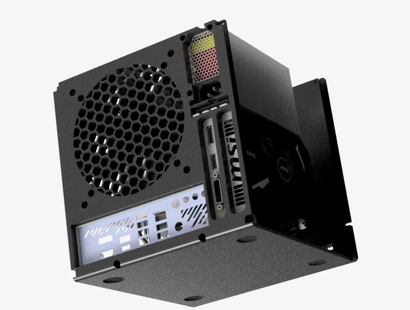 Case máy tính SFF Mini ITX Steam Machine v2 Airflow - Image 3