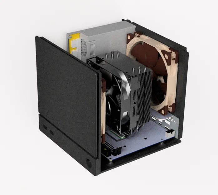 Case máy tính SFF Mini ITX Steam Machine v2 Airflow - Image 5