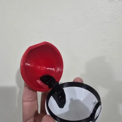 Pokeball (Có bản lề hoạt động được)