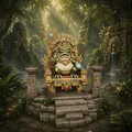 Vhorlath Realms – Reptilian – Sun-Seat Oracle (Mô hình 3D in STL phong cách Dark Fantasy) - Thumbnail 1