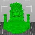 Vhorlath Realms – Reptilian – Sun-Seat Oracle (Mô hình 3D in STL phong cách Dark Fantasy) - Thumbnail 5