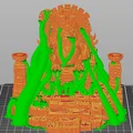 Vhorlath Realms – Reptilian – Sun-Seat Oracle (Mô hình 3D in STL phong cách Dark Fantasy) - Thumbnail 6