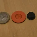Charm Bitcoin (BTC) gắn dép Clog & Đồng xu xe đẩy siêu thị (Bản 1 mảnh & 2 mảnh vặn vít) - Thumbnail 6