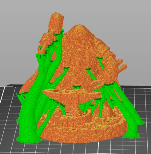 Vhorlath Realms – Dwarf – Ashenforge Rune Master (Mô hình 3D Dark Fantasy STL) - Image 6