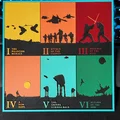 Bộ tiêu đề phim Star Wars in Hueforge - Thumbnail 1