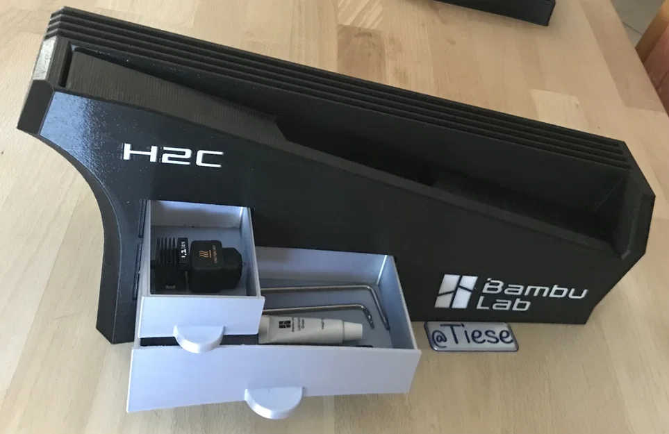 Giá đỡ tấm xây dựng cho Bambu H2C Laser Full Combo - Image 1
