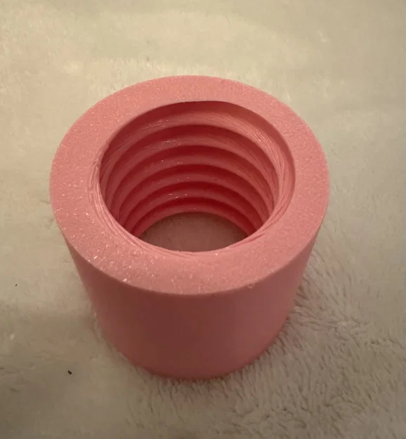 Đầu nối ren 1-3/16 inch cho ống hút bụi Sili Flex (File in 3D) - Image 2