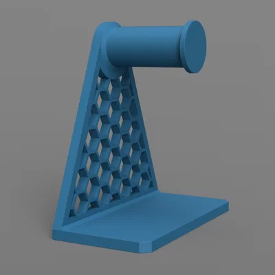 Giá đỡ cuộn nhựa thiết kế tổ ong v2 (dạng đứng độc lập)