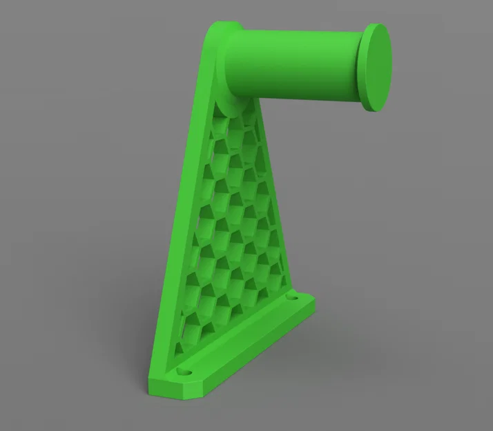 Giá treo cuộn nhựa thiết kế Honeycomb v3 (Lắp ốc M5, khung 3030) - Image 1