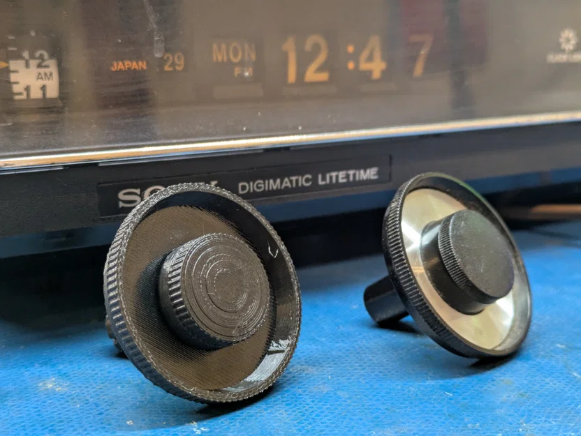 Núm vặn chỉnh giờ/báo thức thay thế cho SONY Digimatic Lifetime - Image 1