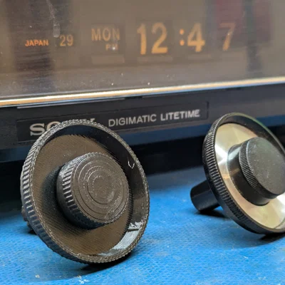 Núm vặn chỉnh giờ/báo thức thay thế cho SONY Digimatic Lifetime
