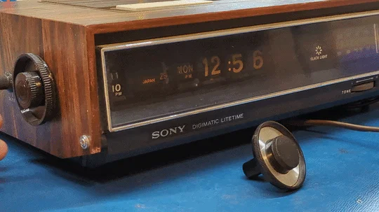Núm vặn chỉnh giờ/báo thức thay thế cho SONY Digimatic Lifetime - Image 2
