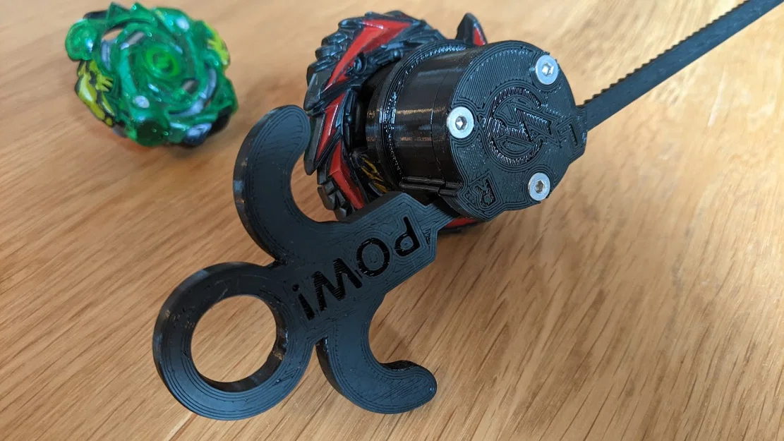 Dây Kéo Phóng Con Quay Beyblade In 3D Độc Đáo - Image 3