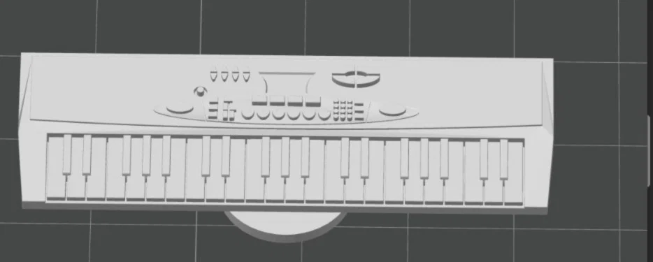 Phụ kiện gắn dép Crocs hình đàn Piano độc đáo - Mẫu in 3D sáng tạo - Image 1