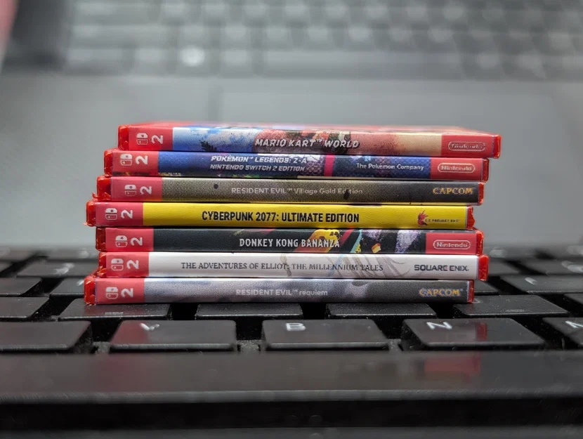 Móc khóa hộp đĩa game Nintendo Switch 2 - Image 2
