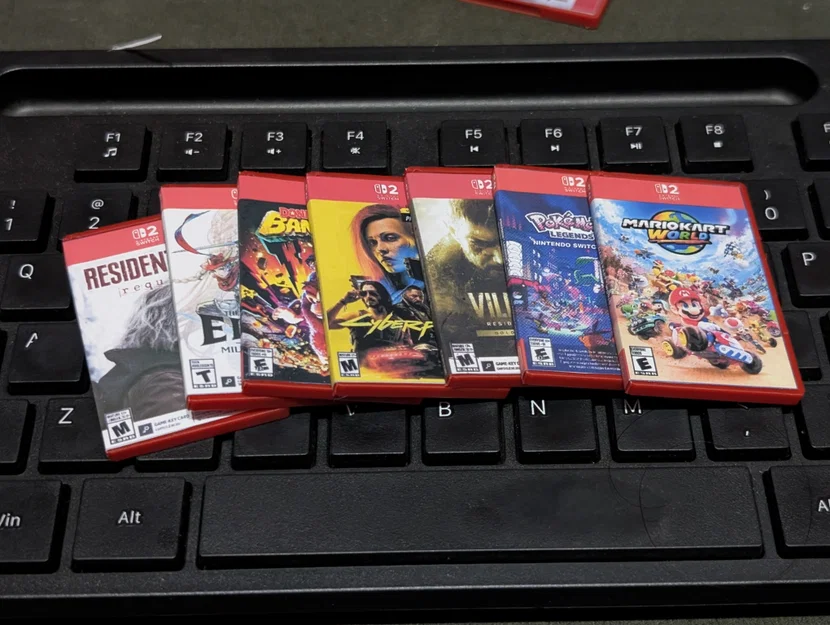 Móc khóa hộp đĩa game Nintendo Switch 2 - Image 13