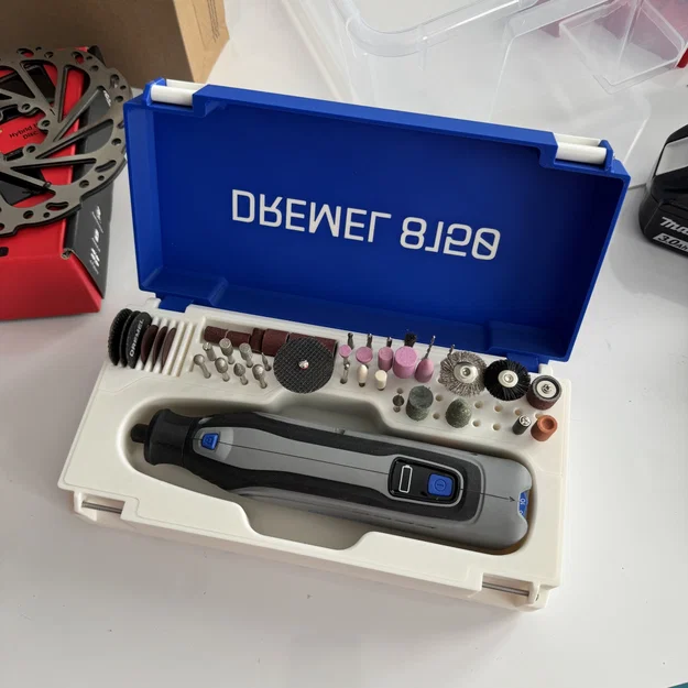 GPGF-GLB GridLatchBox - Hộp đựng máy Dremel 8150 chuẩn Gridfinity - Image 1