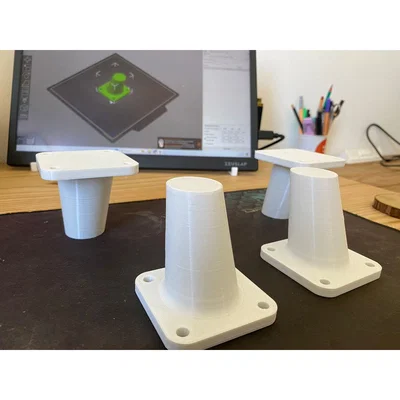 Bộ Chân Đế Nội Thất Đa Năng Cho Tủ Giày In 3D