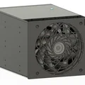 Khung mặt nạ quạt Noctua cho khay ổ cứng 5in3 Hot Swap - Thumbnail 1