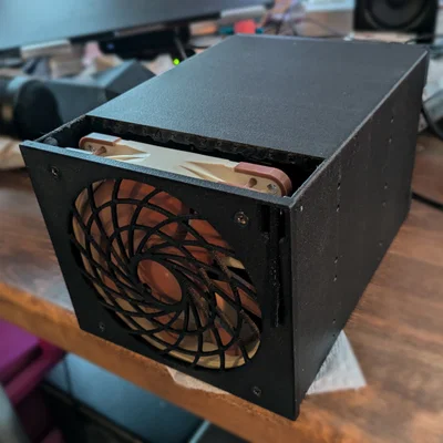 Khung mặt nạ quạt Noctua cho khay ổ cứng 5in3 Hot Swap
