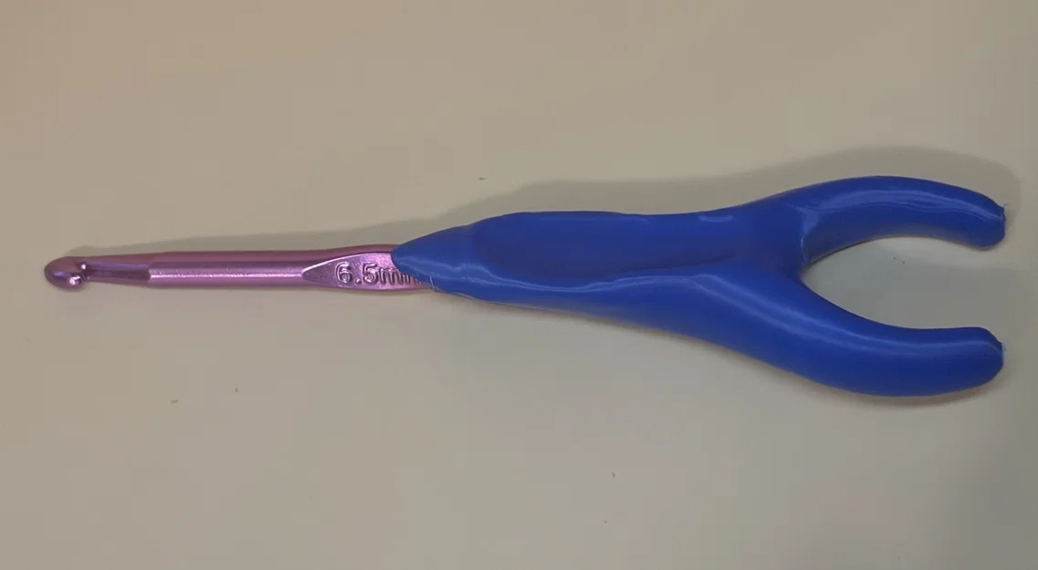Y-Crochet Hook - Tay cầm kim móc công thái học - Image 1