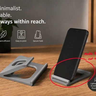 Giá đỡ điện thoại tối giản (Simple Phone Holder)