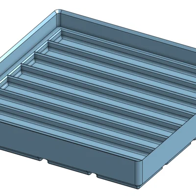 Khay đựng bút Marker 3D - Phụ kiện chuẩn Gridfinity tiện lợi