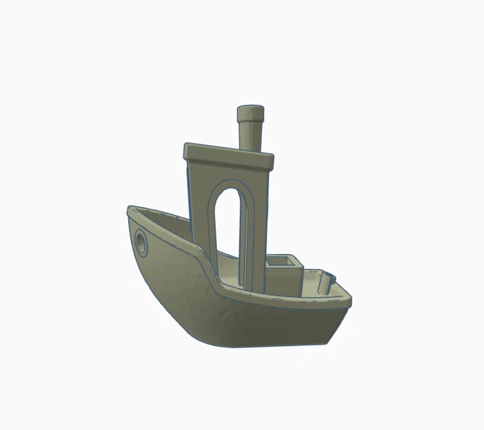 Mô hình The Wenchy: Phiên bản tàu 3DBenchy bè ngang siêu dễ thương - Image 1