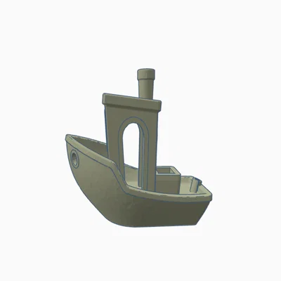 Mô hình The Wenchy: Phiên bản tàu 3DBenchy bè ngang siêu dễ thương