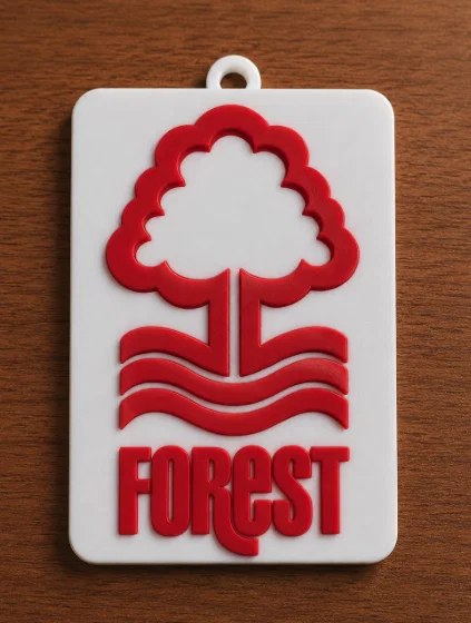 Mặt Dây Chuyền Fan Nottingham Forest F.C. Bản Lớn - Premier League - Image 1