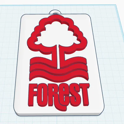 Mặt Dây Chuyền Fan Nottingham Forest F.C. Bản Lớn - Premier League