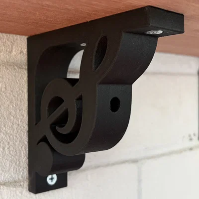 Giá đỡ kệ hình khóa Sol (Treble Clef Shelf Bracket)
