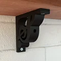 Giá đỡ kệ hình khóa Sol (Treble Clef Shelf Bracket) - Thumbnail 4