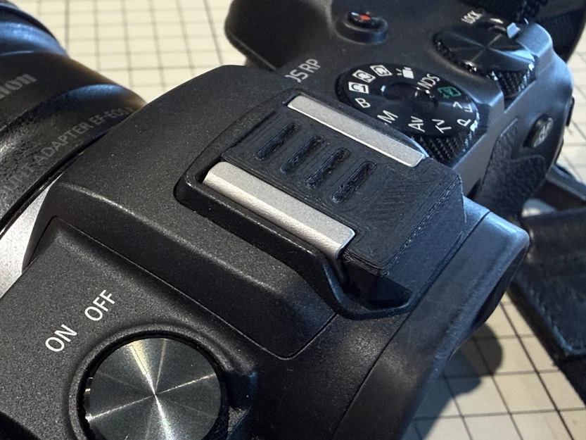 Nắp che Hotshoe cho máy ảnh Canon EOS - Phụ kiện bảo vệ 3D - Image 1